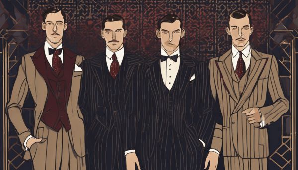 Qui a dit que la mode masculine des années 1920 était ennuyeuse ?