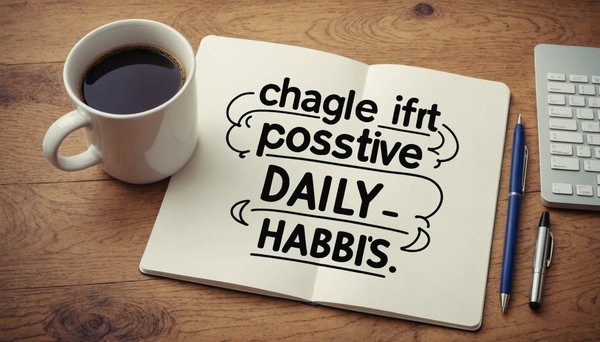 Transformez votre quotidien par la création d'habitudes positives